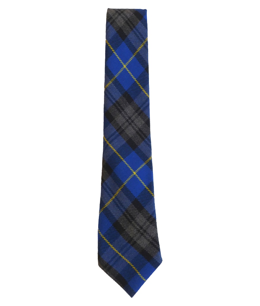 Blue Tartan Tie