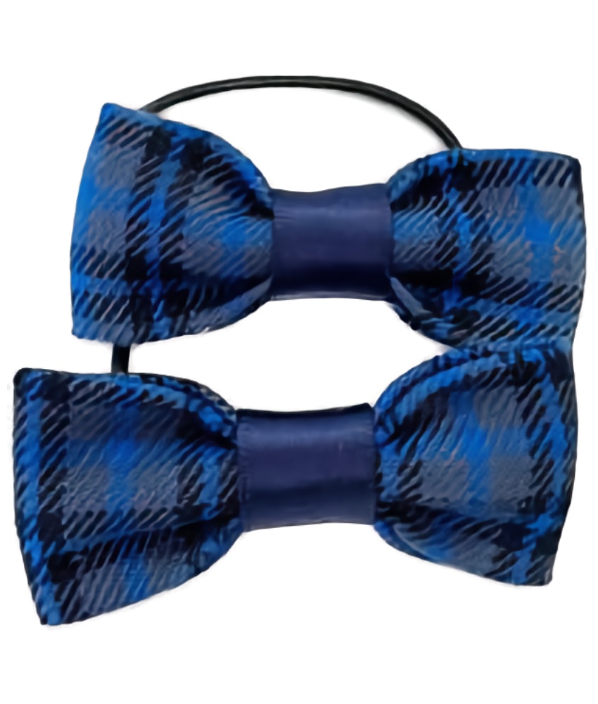 Taylor Tartan Pigtail Bow Bobbles (2 Pack)