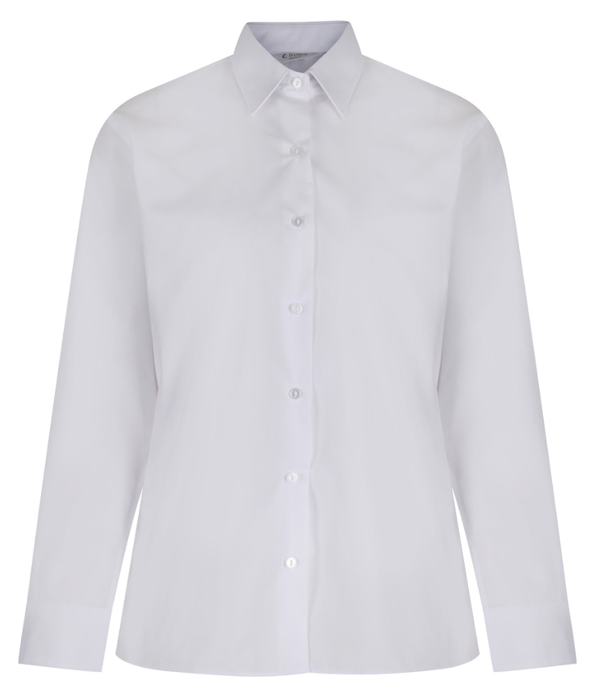 Girl's Long Sleeve Blouse (Twin Pack) by Trutex