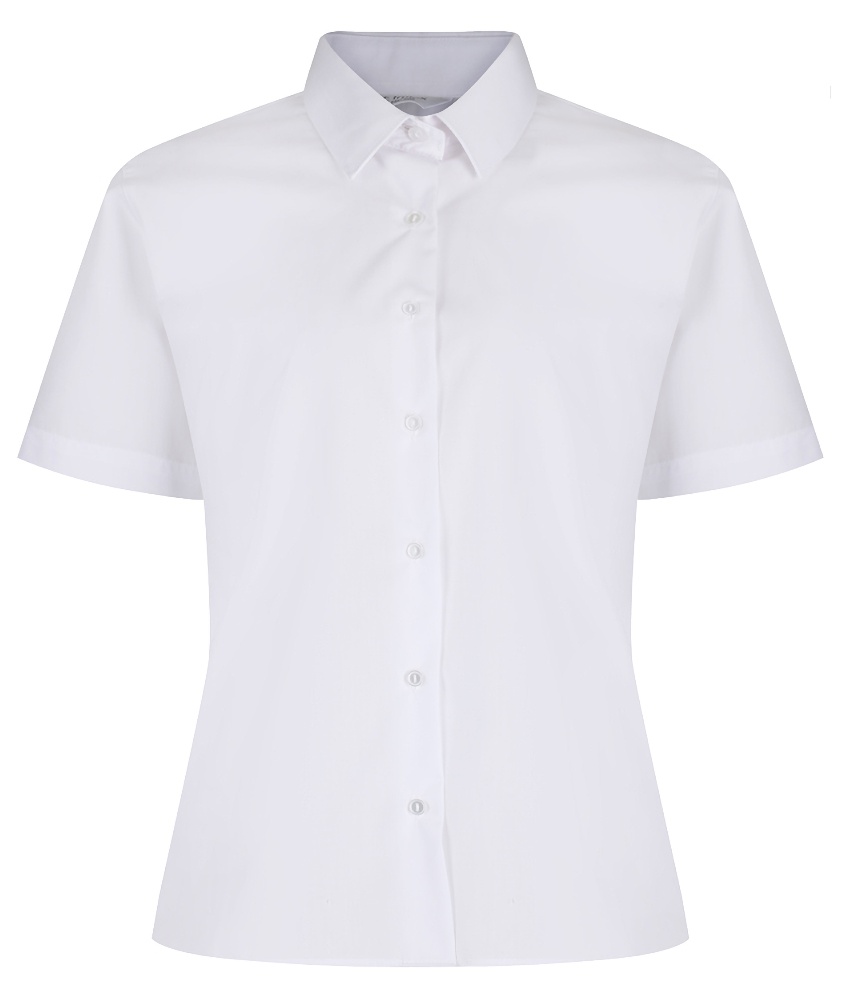 Girl's Short  Sleeve Blouse (Twin Pack) by Trutex