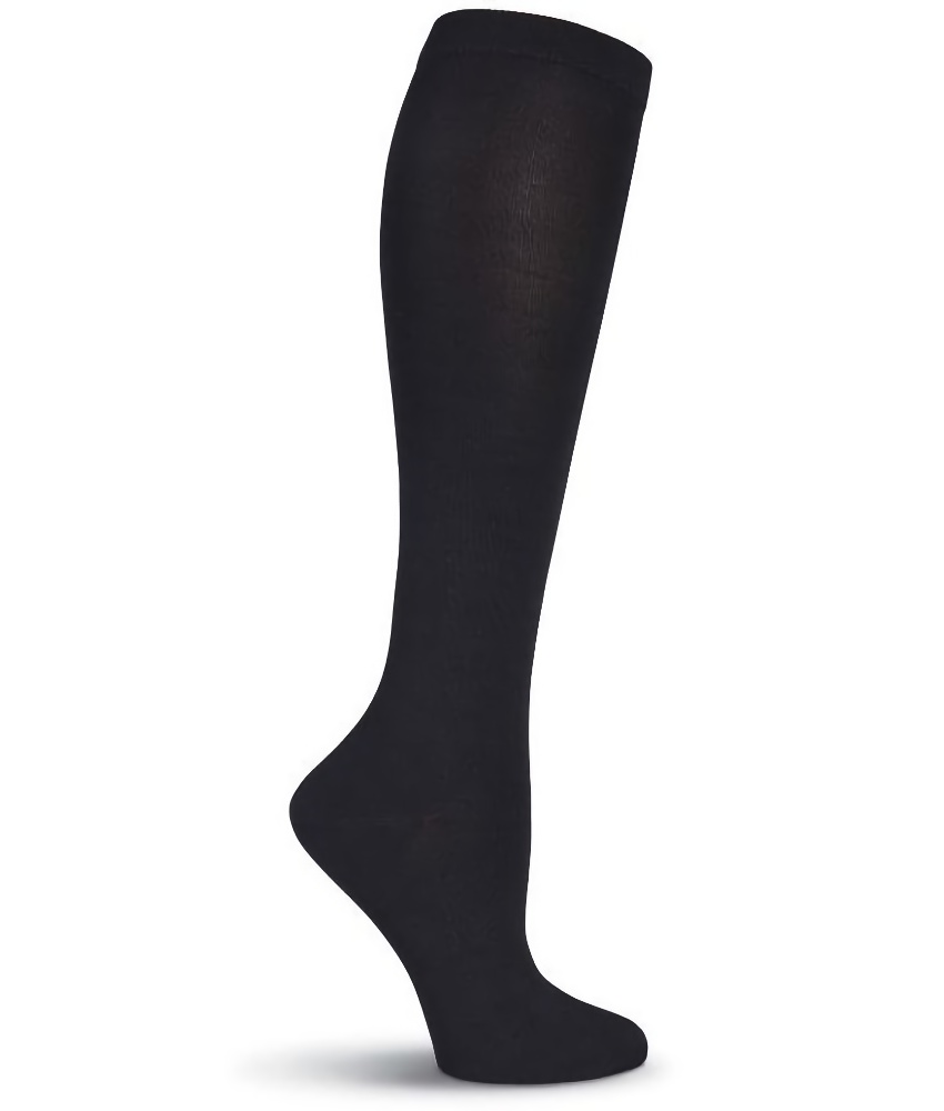 Fine Rib Knee High Socks (2 Pair Pack) by Pex