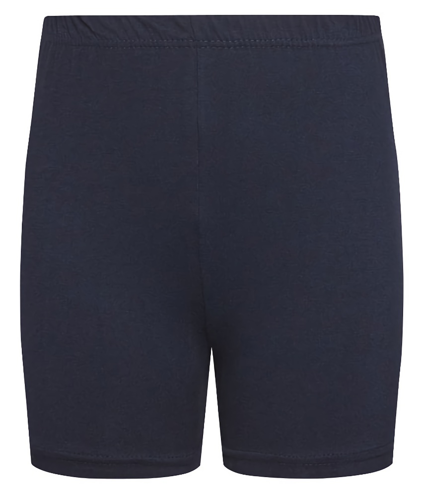 Girl's Stretch Cotton Gym Shorts
