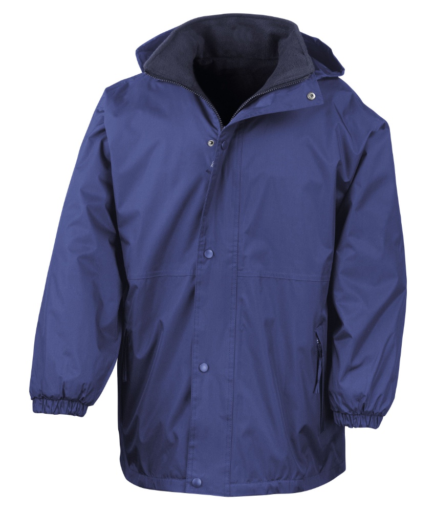 Reversible fleece jacket by Result