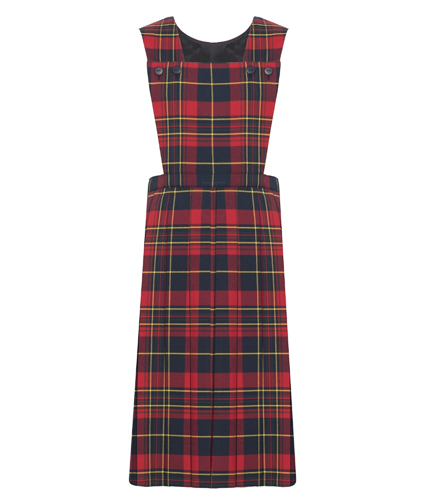Prestwick Red Tartan Pinafore