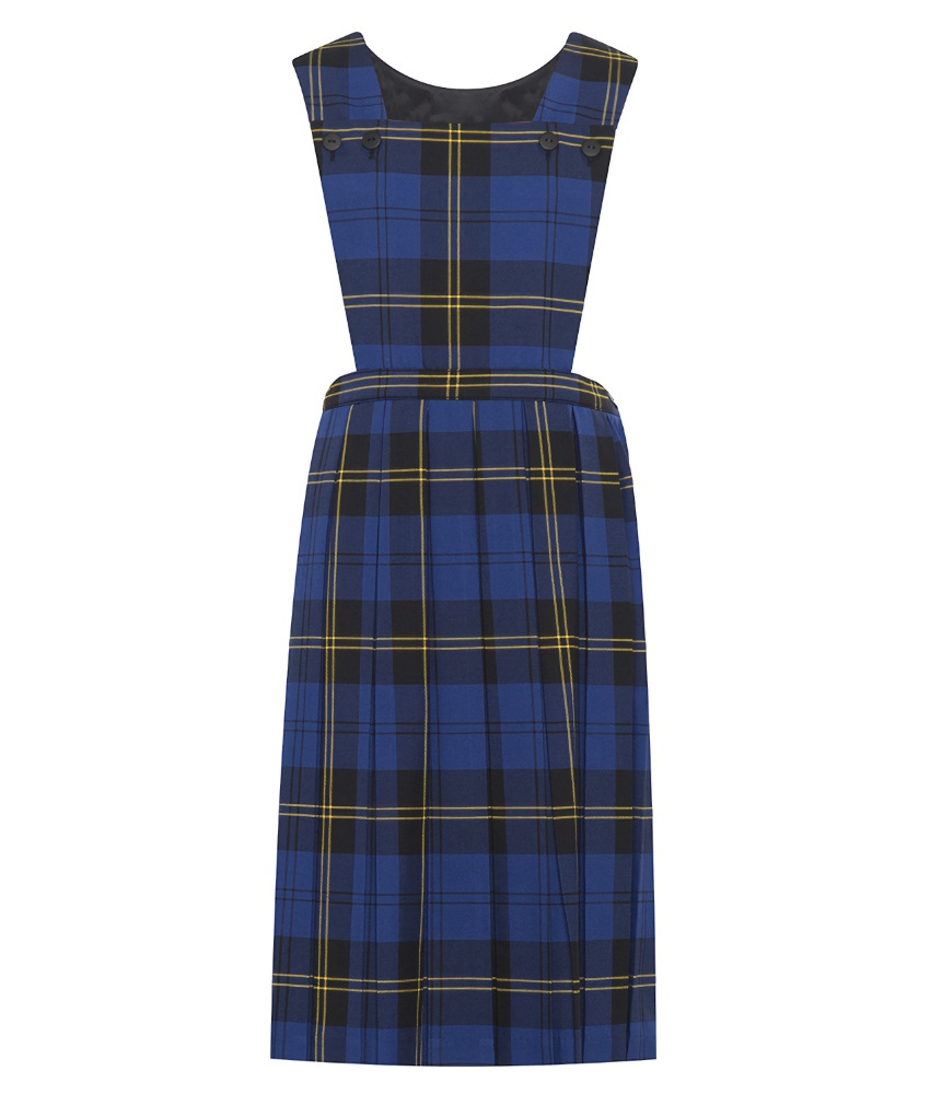 Prestwick Royal Blue Tartan Pinafore
