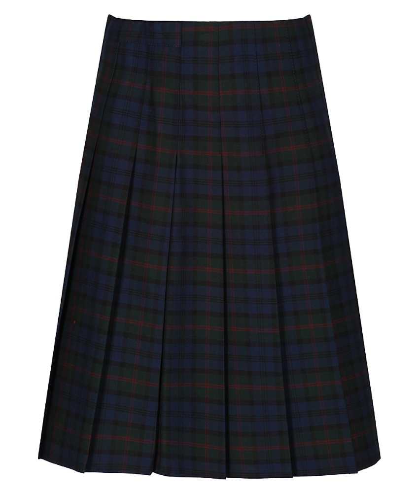 Senior Stitch Down Pleat Jubilee Tartan Skirt by Trutex (GST)