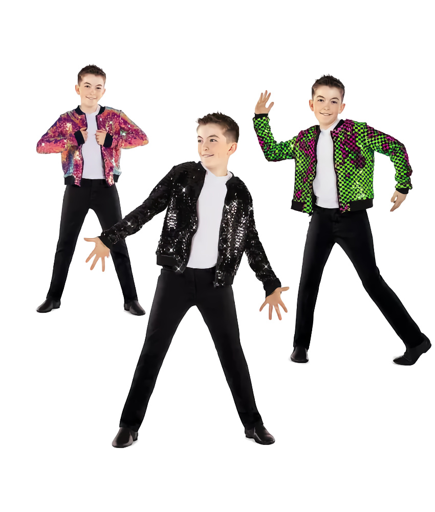 Sequin Zip Up Jacket by Revolution