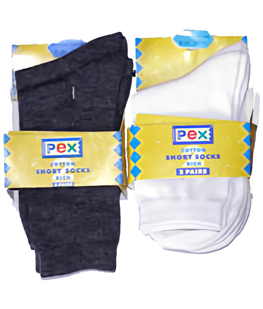 Smooth Knit Short Socks (2 Pair Pack) by Pex