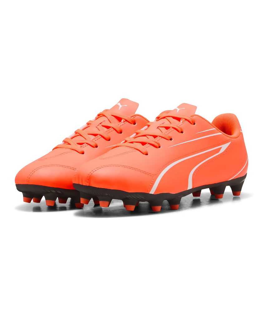 Puma Vitoria Adult Football Boots in Orange/White/Black