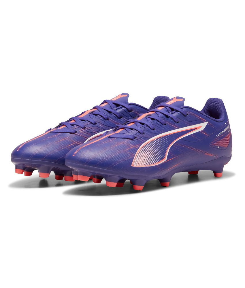 Puma Ultra 5 Adult Football Boots in Purple/White